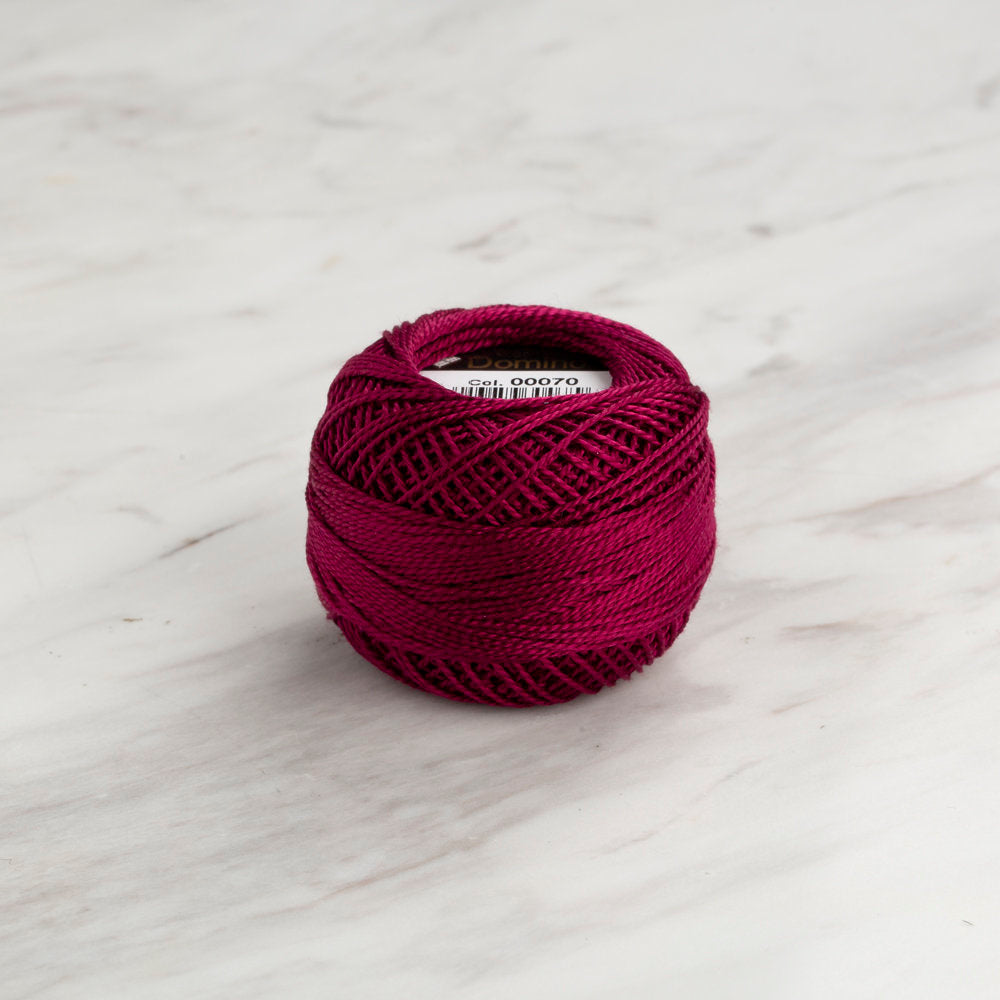 Domino Koton Perle 8gr Mürdüm No:8 Nakış İpliği - 4598008-00070